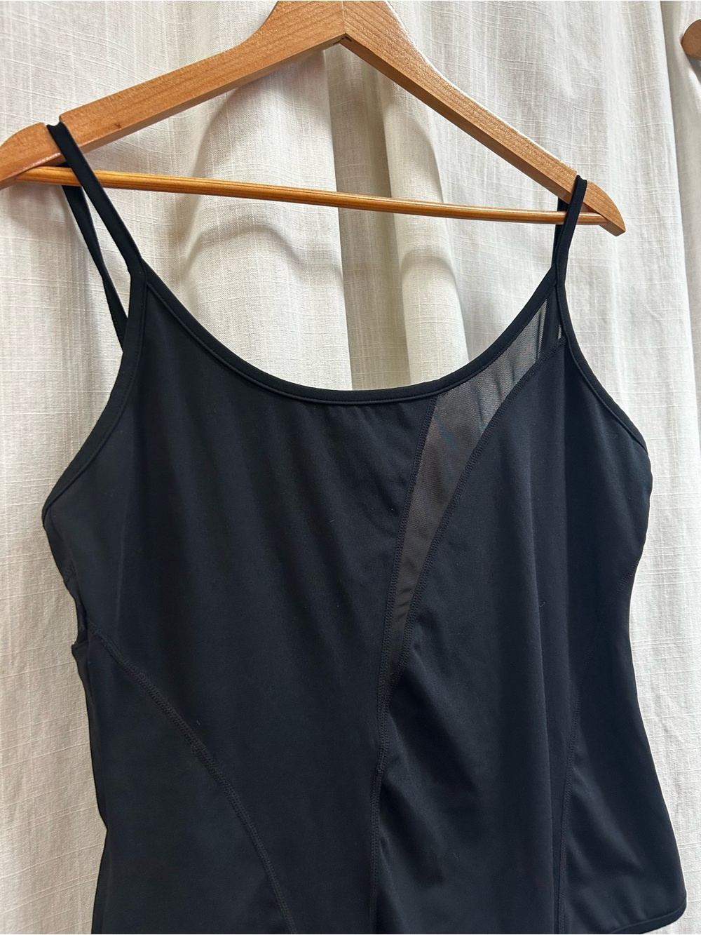 Buffbunny Collection Black Barre Bodysuit featuring a distinct mesh XXX LARGE - Picture 3 of 11